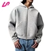 boxy zipper hoodie